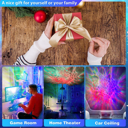 Astronaut Galaxy Projector, Star Projector Galaxy Light, Night Light for Kids, Nebula Ceiling LED Lamp, Room Decor, with Timer and Remote, Gifts for Birthdays